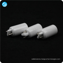 high heat resistance glazed alumina UV lamp cap 95